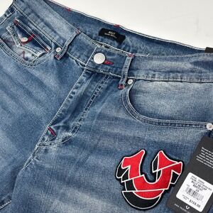 True Religion Billy SN Flap Bootcut Light Autumn Walk Wash Jeans W34 L30